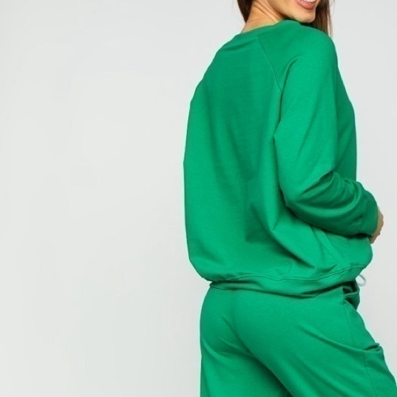 skinnydip london Pants - Selfridge UK limited edition diamanté slouch fit sweatshirt wide leg joggers